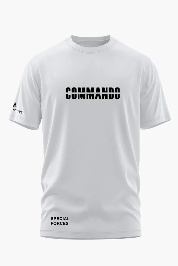 COMMANDO_ELITE_COTTON_T-SHIRT_-_White,_XL