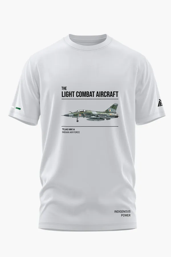 TEJAS_MK1A_COTTON_T-SHIRT_-_White,_XL