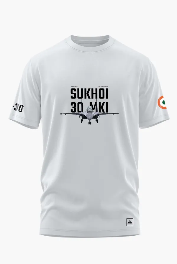 SU-30_MKI_AIR_DOMINANCE_COTTON_T-SHIRT_-_White,_XL