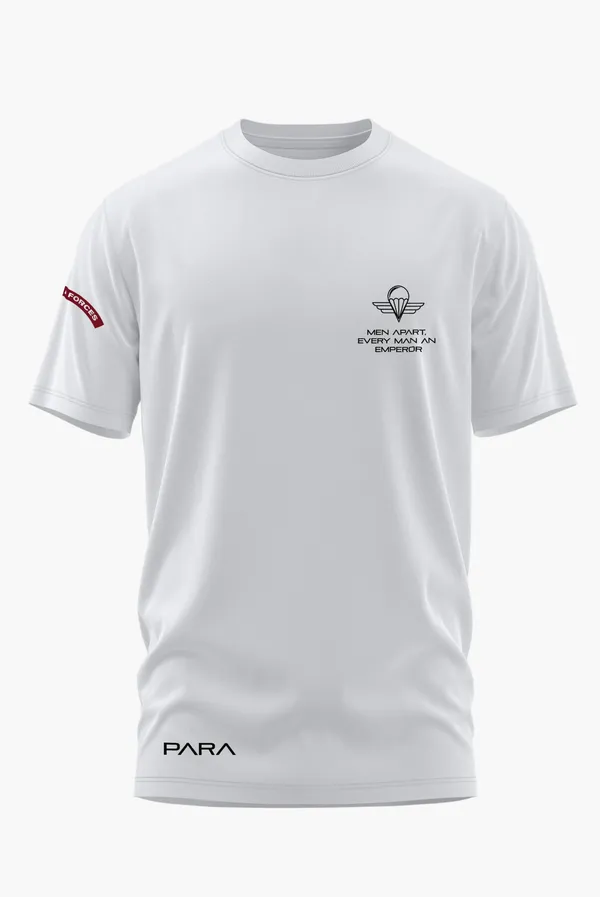 PARA_AIRBORNE_EMPEROR_COTTON_T-SHIRT_-_White,_XL