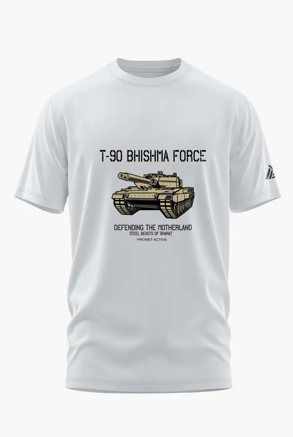 T-90_BHISHMA_FORCE_COTTON_T-SHIRT_-_White,_XL