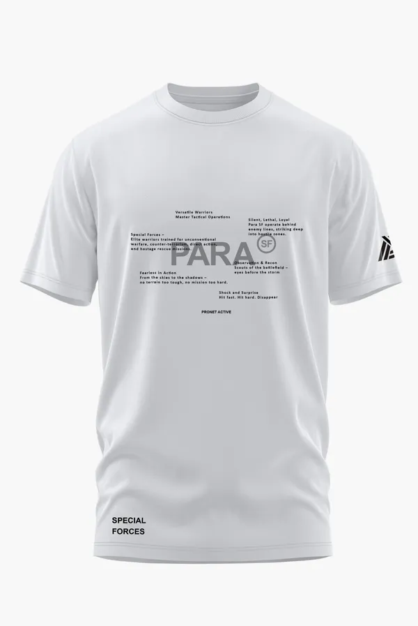 PARA_SF_ELITE_OPS._COTTON_T-SHIRT_-_White,_XL