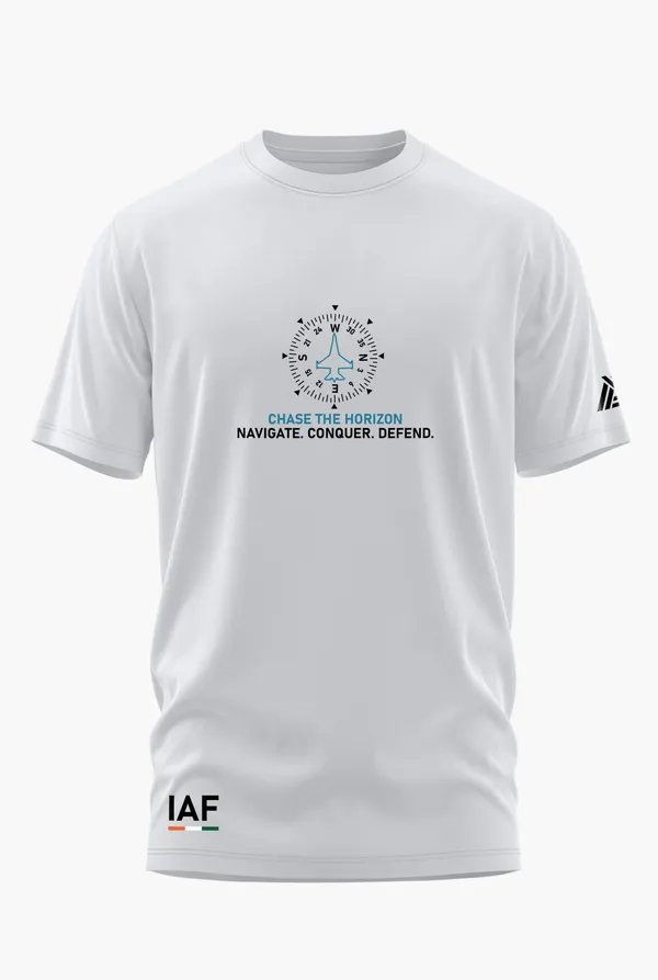 IAF_CHASE_THE_HORIZON_COTTON_T-SHIRT_-_White,_XL