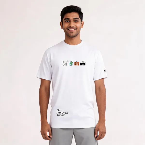 White_Cotton-Lycra_Regular_Fit_Round_Neck_T-Shirt_For_Men