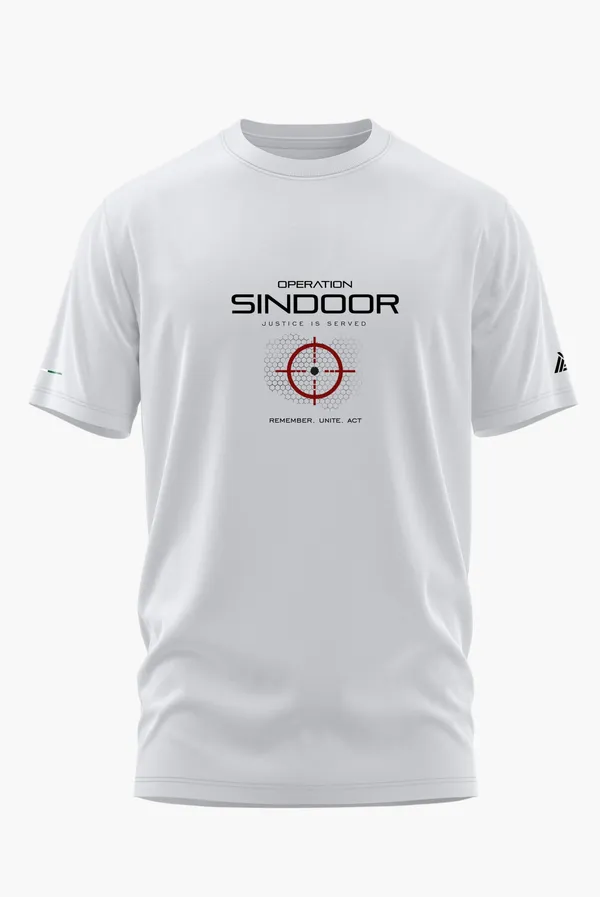 OP._SINDOOR_JUSTICE_IS_SERVED_COTTON_T-SHIRT_-_White,_XL