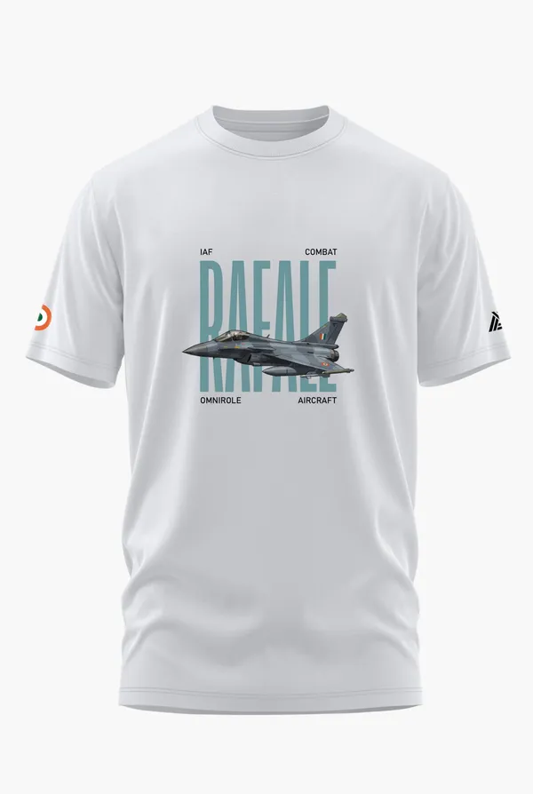 RAFALE_COMBAT_AIRCRAFT_COTTON_T-SHIRT_-_White,_XL