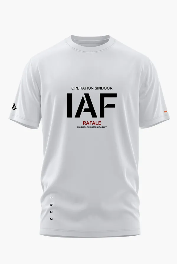RAFALE_OP._SINDOOR_COTTON_T-SHIRT_-_White,_XL