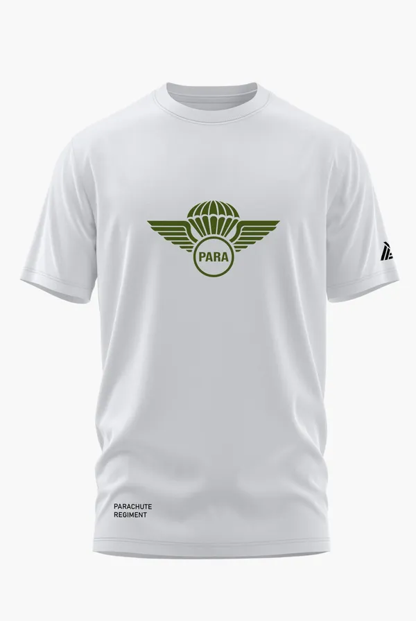 PARACHUTE_REGT._CLASSIC_COTTON_T-SHIRT_-_White,_XL
