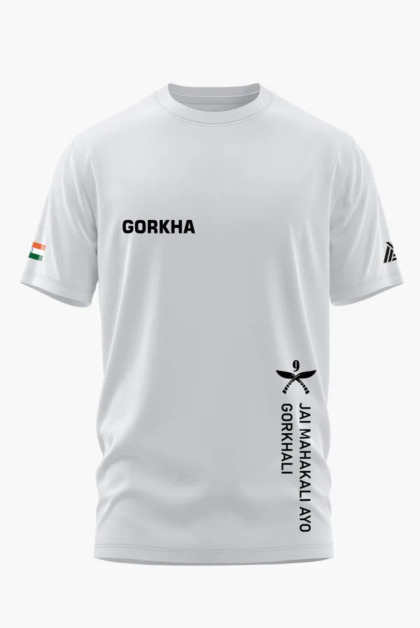 JAI_MAHAKALI_AYO_GORKHALI_COTTON_T-SHIRT_-_White,_XL