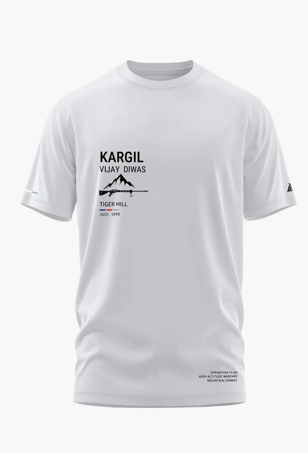 KARGIL_TIGER_HILL_COTTON_T-SHIRT_-_White,_XL