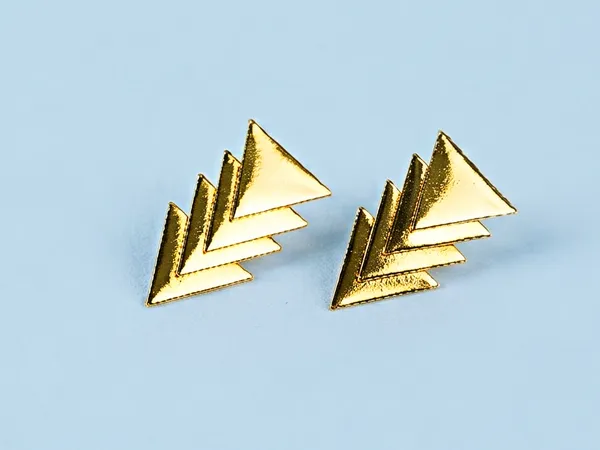 Gold_Brass_Stud_Earrings_For_Women