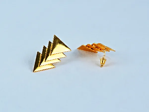 Gold_Brass_Stud_Earrings_For_Women