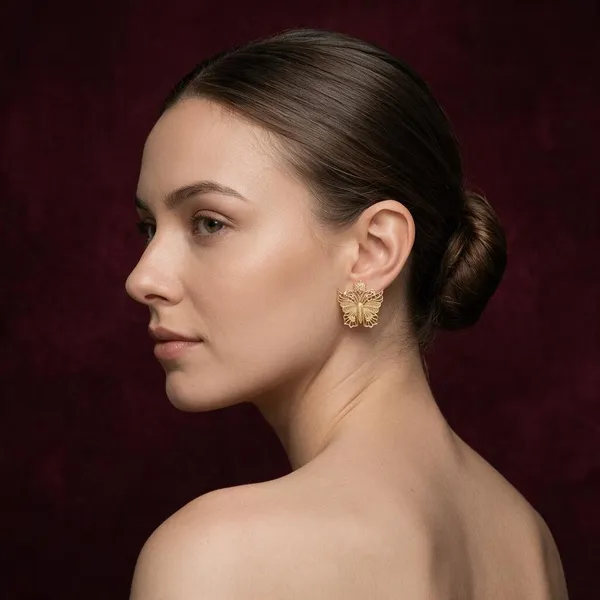 Filigree_Butterfly_Studs