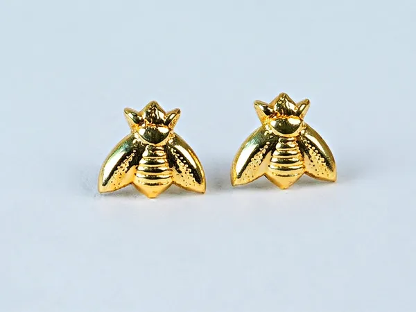 Gold_Brass_Stud_Earrings_For_Women