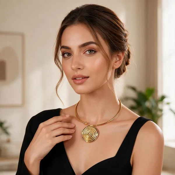 Gold_Brass_Pendant_Necklace_For_Women