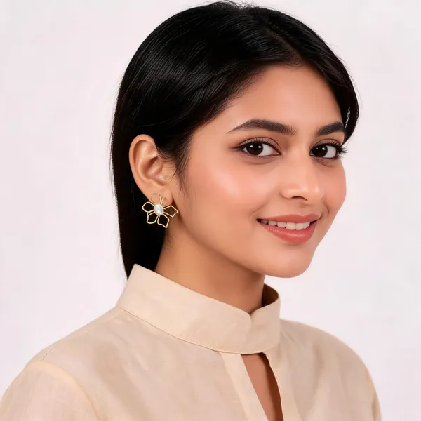 Gold_Brass_Drop_Earrings_For_Women