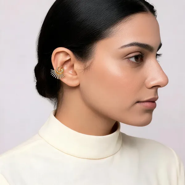 Gold_Brass_Ear_Cuff_For_Women