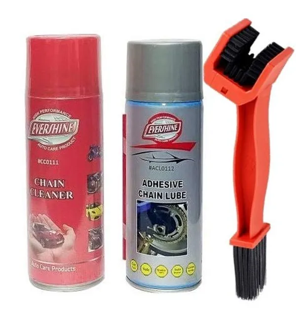Grandbiker_Combo_Chain_Cleaner_Spray_&_Lube_(500ml_each)_and_Bike_Chain_Cleaning_Brush_Red