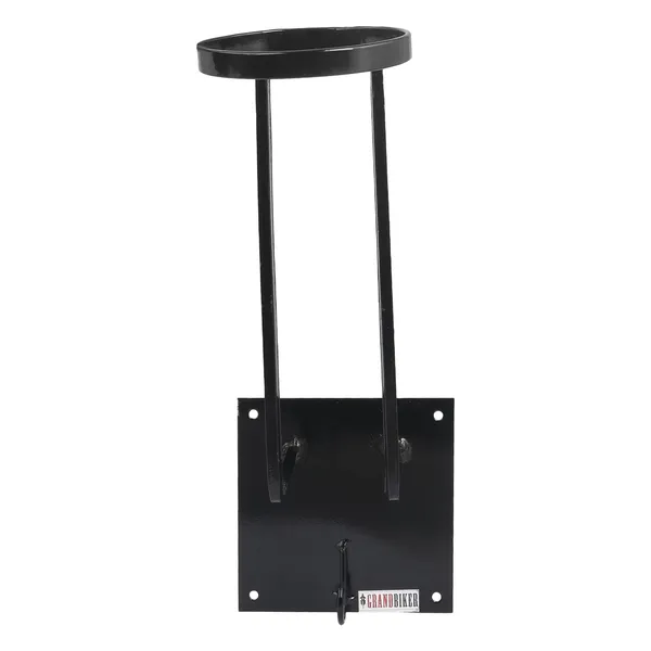 Grandbiker_Motorcycle_Accessories_Iron_Helmet_Holder_Hanger_Rack_Jacket_Hook_Gifts_(Black).