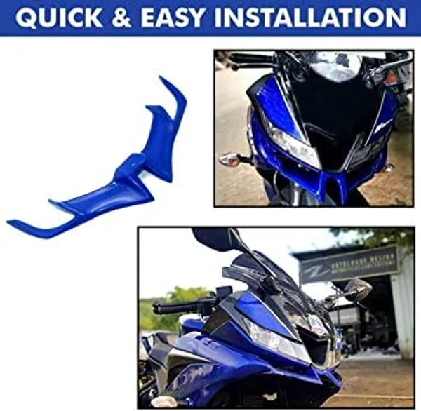 Grandbiker_EXR15VC_Winglet_2.0_for_Yamaha_R15_V2_Wiser_Cap/Light_Visor_Cap_(Blue)