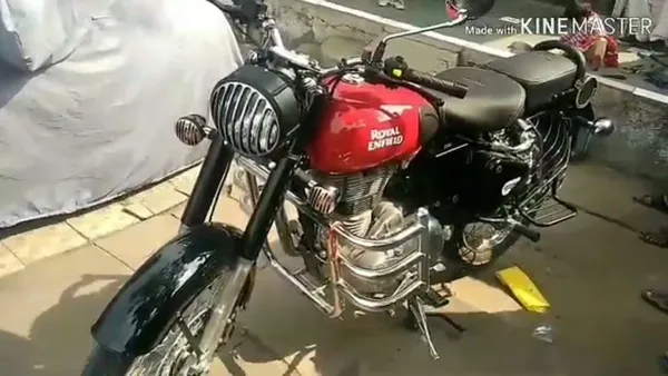 Grandbiker_Headlight_Heavy_Grill_Shade,_Indicator,_Tail,_Eyes_Grill_for_Royal_Enfield_Bullet_Classic_350/500/Chrome/Desert_Storm_(Black)_-_Pack_of_8