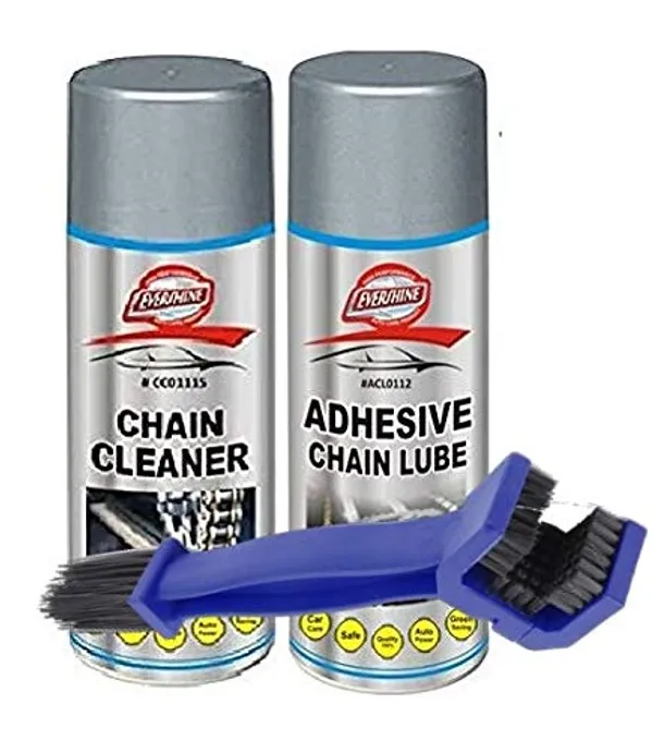 Grandbiker_Combo_Adhesive_Chain_Lube_150ml_&_Chain_Cleaner_150ml_each_and_Bike_Chain_Cleaning_Brush_blue