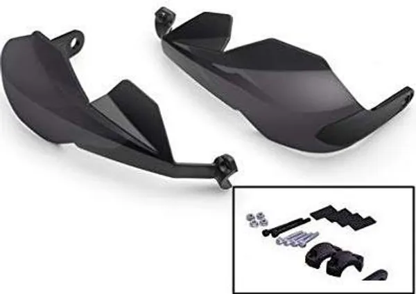 Grandbiker_NS200_Black_HANDGUARD/Wind_Deflector_for_Pulsar_NS200/AS_200_(Black)