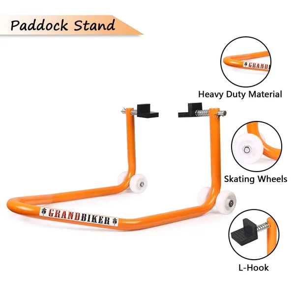Grandbiker_Rear_Wheel_Paddock_Stand_Extra_Strong_with_Swing_Arm_Rest_Universal_for_Bajaj_RS200_(Orange)