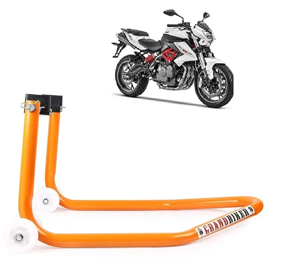 Grandbiker_Rear_Wheel_Paddock_Stand_Extra_Strong_with_Swing_Arm_Rest_for_Benelli_TNT_300_(Orange)