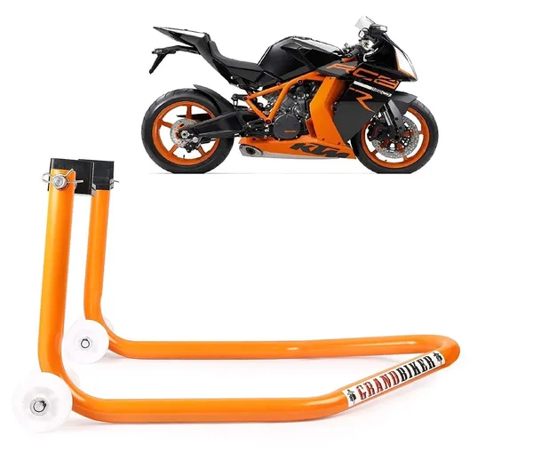 Grandbiker_Rear_Wheel_Paddock_Stand_Extra_Strong_with_Swing_Arm_Rest_for_KTM_RC_(Orange)