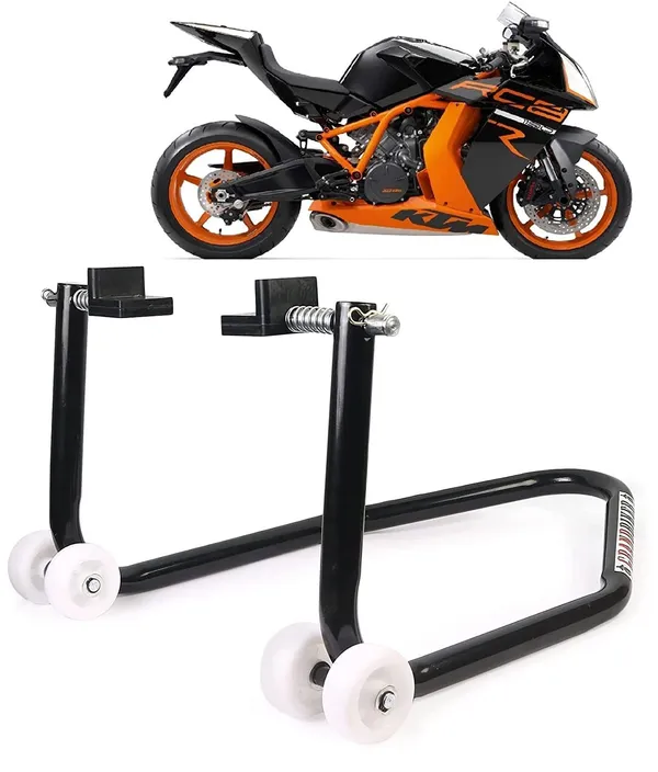 Grandbiker_Rear_Wheel_Paddock_Stand_Extra_Strong_with_Swing_Arm_Rest_for_KTM_RC_(Black)