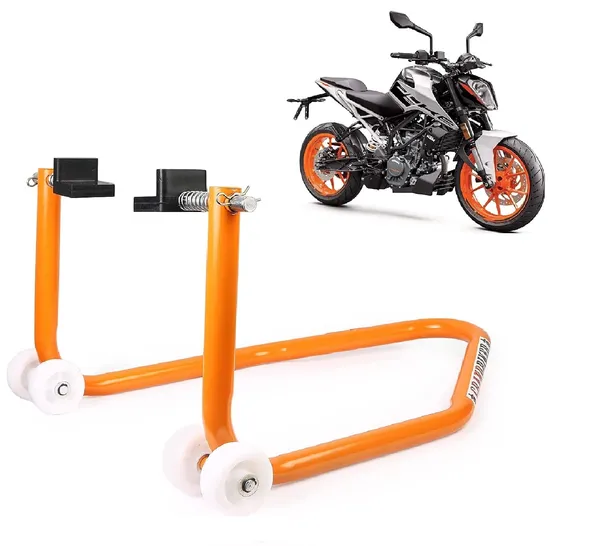 Grandbiker_Rear_Wheel_Paddock_Stand_Extra_Strong_with_Swing_Arm_Rest_for_KTM_Duke_All_Model_(Orange)