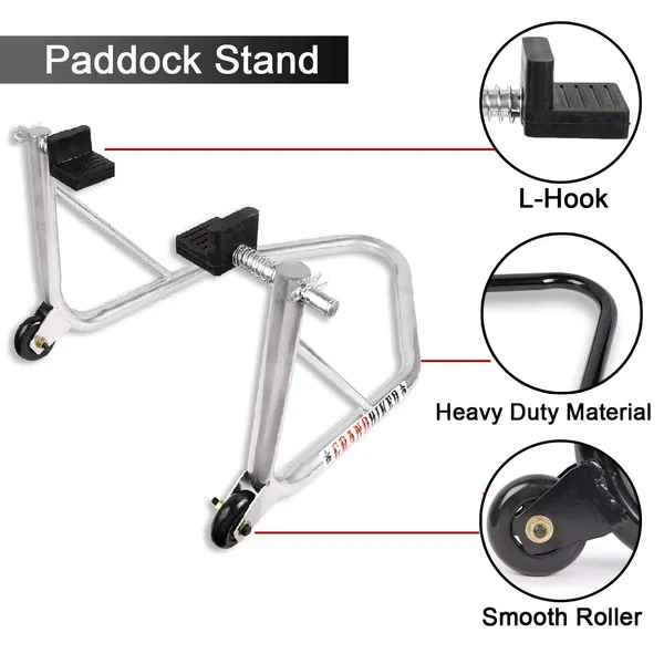 Grandbiker_Rear_Wheel_Paddock_Stand_Extra_Strong_with_Swing_Arm_Rest_for_Yamaha_R1_(Silver)