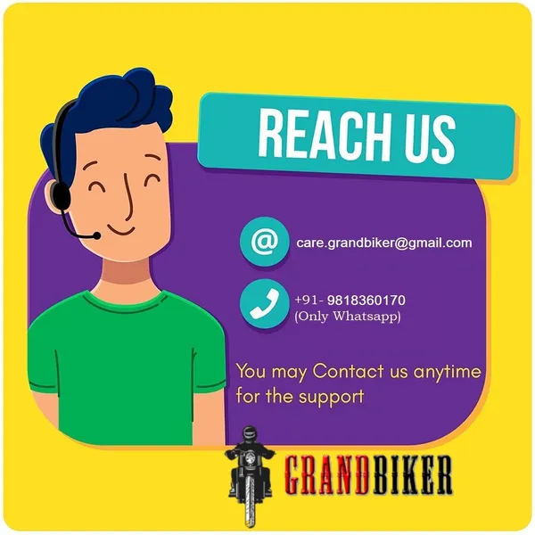 Grandbiker_Hand_Palm_Protector_Wind_Deflector_Lever_Protector/Unbreakable_Scratchproof_Handguard_for_Bajaj_Dominar_400_(Orange)
