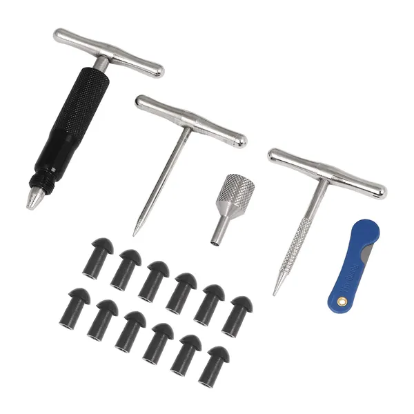 Grandbiker_&_Grandmilez_Tubeless_Tyre_Puncture_Repair_Kit_for_Cars_and_Motorcycle_with_12_Mushroom_Plugs_-_Portable_&_Easy_to_Carry
