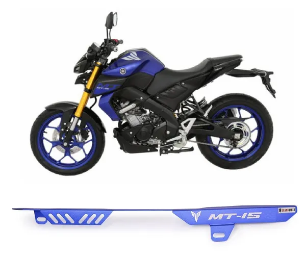 Grandbiker_Yamaha_MT-15_Chain_Cover_CNC_Matarial_(Blue)
