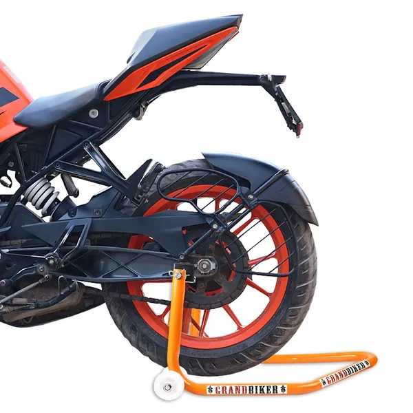 Grandbiker_Rear_Paddock_Stand_with_Swing_Arm_Rest_(Orange)