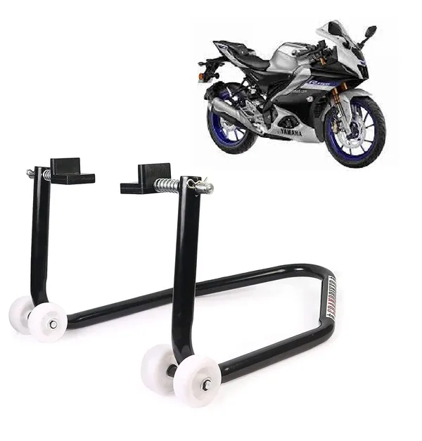 Grandbiker_Rear_Wheel_Paddock_Stand_Extra_Strong_for_Yamaha_R15V4_with_Swing_Arm_Rest_for_Yamaha_R15V4_(Black)