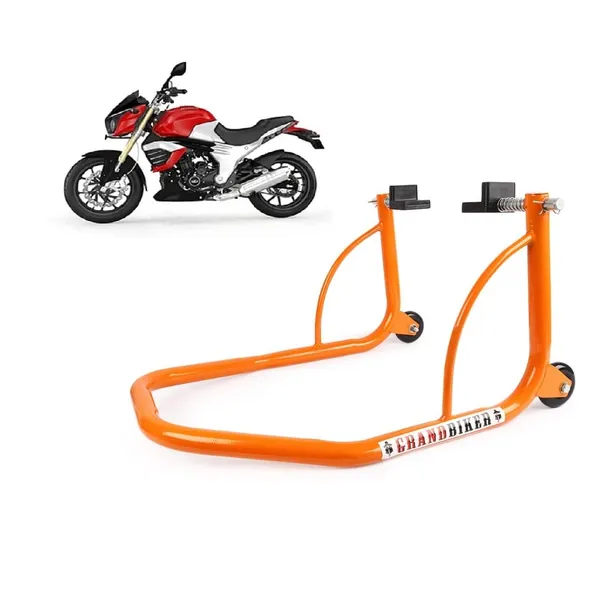 Grandbiker_Rear_Wheel_Paddock_Stand_Extra_Strong_with_Swing_Arm_Rest_for_Mahindra_Mojo_(Orange)