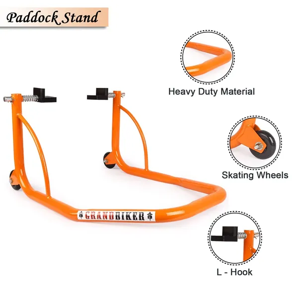 Grandbiker_Rear_Wheel_Paddock_Stand_Extra_Strong_with_Swing_Arm_Rest_for_Mahindra_Mojo_(Orange)