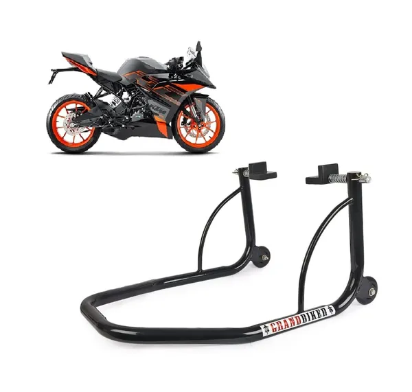 Grandbiker_Rear_Wheel_Paddock_Stand_Extra_Strong_with_Swing_Arm_Rest_for_KTM_RC_8_(Black)