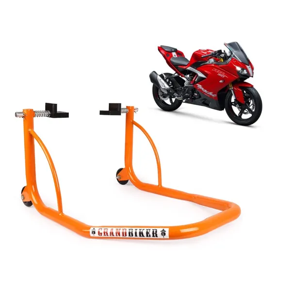 Grandbiker_Rear_Wheel_Paddock_Stand_Extra_Strong_with_Swing_Arm_Rest_for_TVS_Apache_(Orange)
