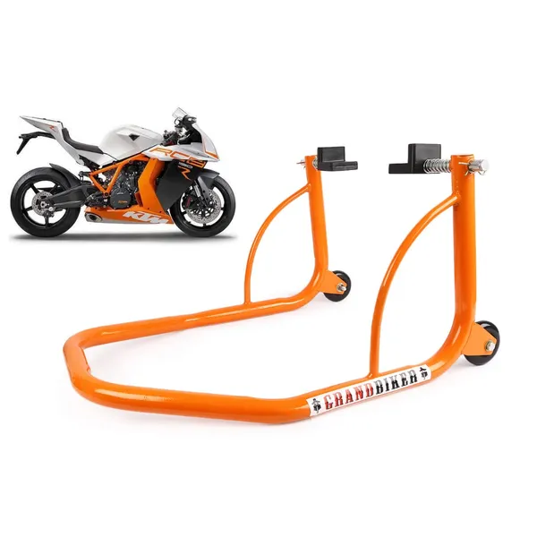 Grandbiker_Rear_Wheel_Paddock_Stand_Extra_Strong_with_Swing_Arm_Rest_for_KTM_rc8_(Orange)