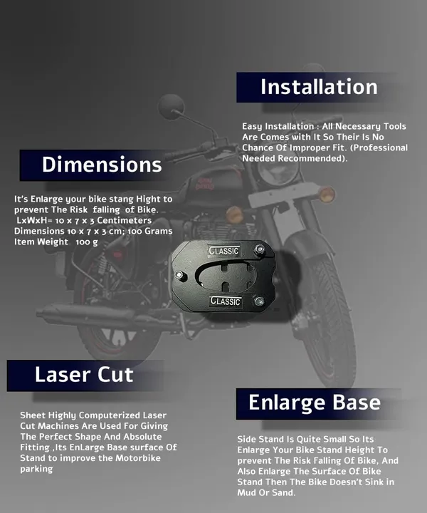 Grandbiker_Side_Stand_Extender_Compatible_with/for_Royal_Enfield_Classic_Bike's