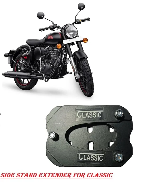 Grandbiker_Side_Stand_Extender_Compatible_with/for_Royal_Enfield_Classic_Bike's
