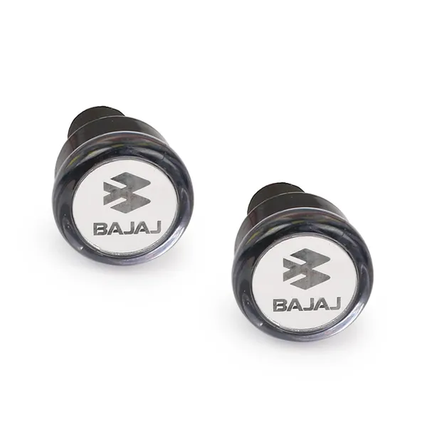 Grandbiker_Crystal_Handle_Bar_End_Indicator_LED_Light_Side_Weights_Handle_Grip_End_Indicator_Light_For_All_BAJAJ_Bikes_-_Set_of_2_(BLUE)