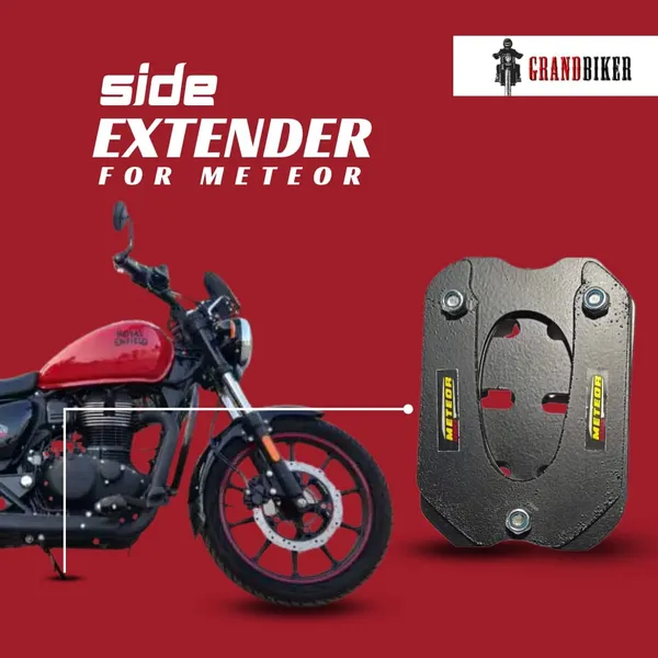 Grandbiker_Side_Stand_Extender_Compatible_with/for_Meteor_350