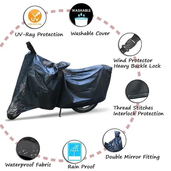 Grandbiker_Dust_&_Waterproof_Bike_Body_Cover_for_Splendor_|_Dust_and_UV_Protection_|_Mirror_Pockets_|_5-Thread_Interlock_Stitching_|_Motorcycle_Cover