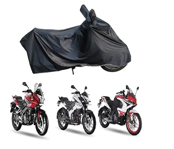 Grandbiker_Dust_&_Waterproof_Bike_Body_Cover_for_Pulsar_with_Double_Mirror_Pocket_Black