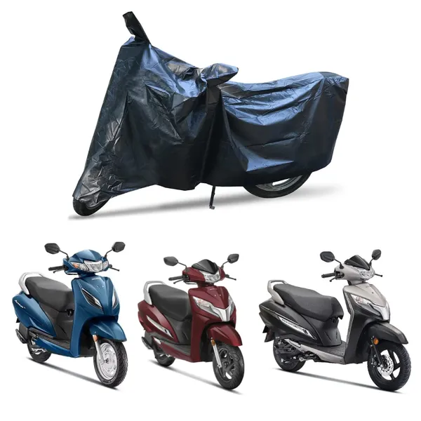 Grandbiker_Black_Scooty_Cover_-_Honda_Activa_5G_|_Water_Resistant_|_PU_Taffeta_|_Mirror_Pockets_|_5-Thread_Interlock_Stitching_|_Scooter_Cover_|_Stylish_Bike_Accessories